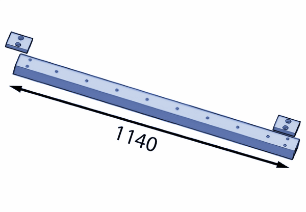 Base de segment de contre-couteau 1140x60x35 mm pour Eschlböck ®