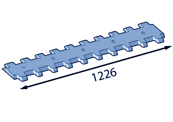 Grattoir 1226 mm pour Eschlböck ®