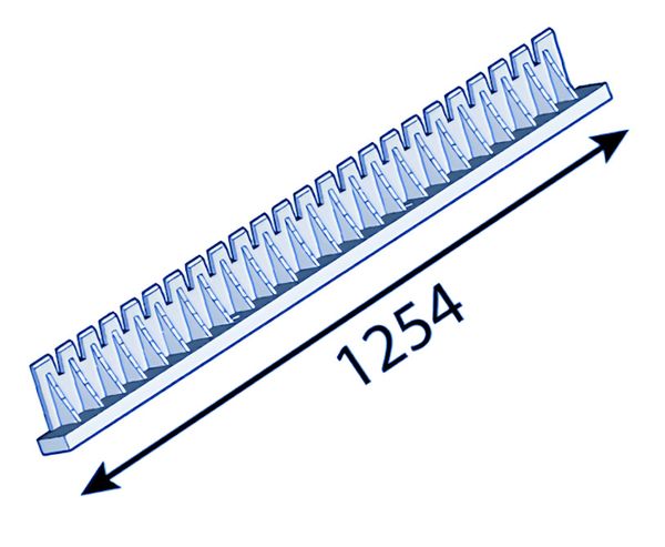 Grattoir 1254 mm pour Heizohack ®