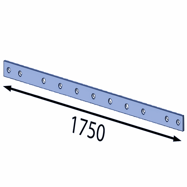 1750x90x20 mm Contre-couteau pour Doppstadt ®