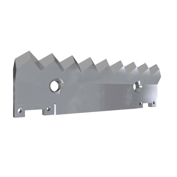 315x94,5x35/14,9 mm Contre-couteau central pour Weima WLA13