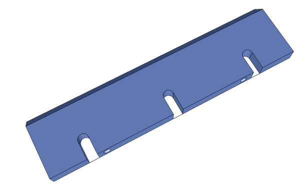 Couteau de stator 498x125x27 mm pour FBM